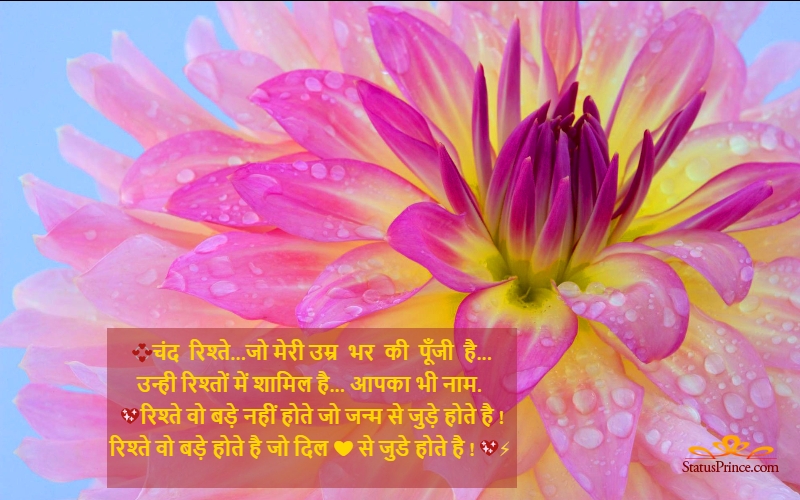 good morning hindi flower
