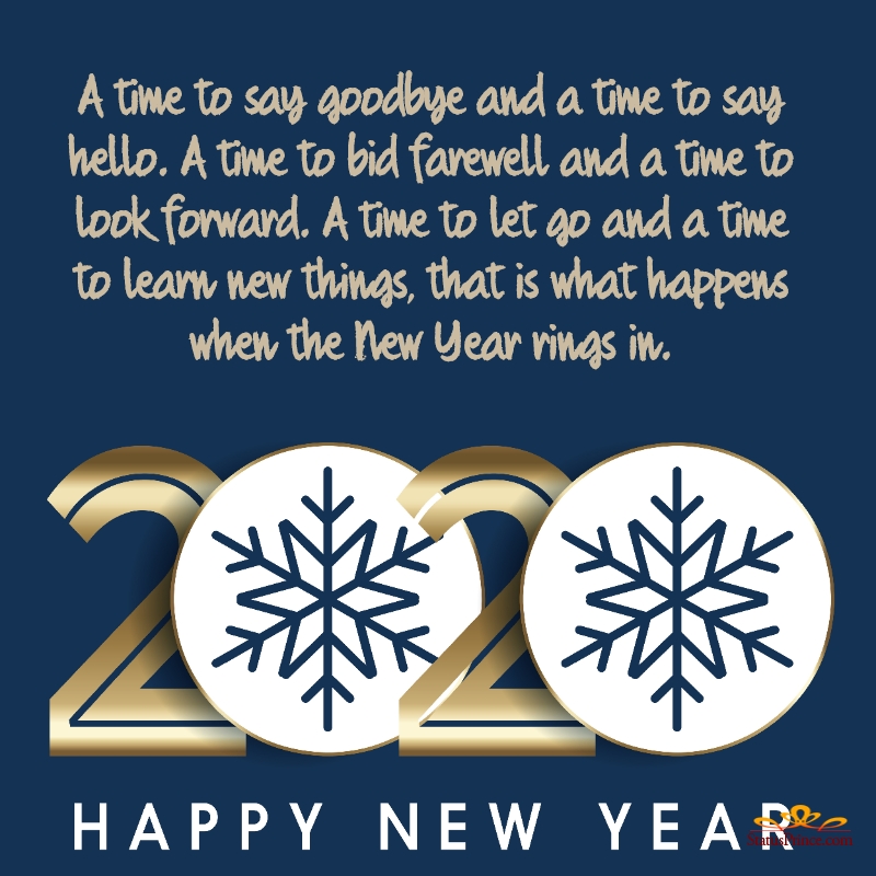happy new year quotes in english