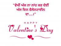 valentine day special status in punjabi